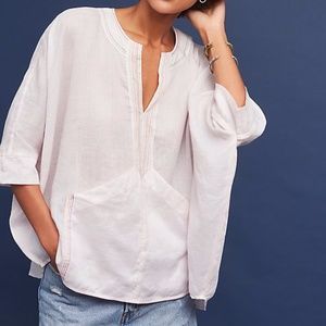 Anthropologie Akemi + Kin Pink Tunic Top